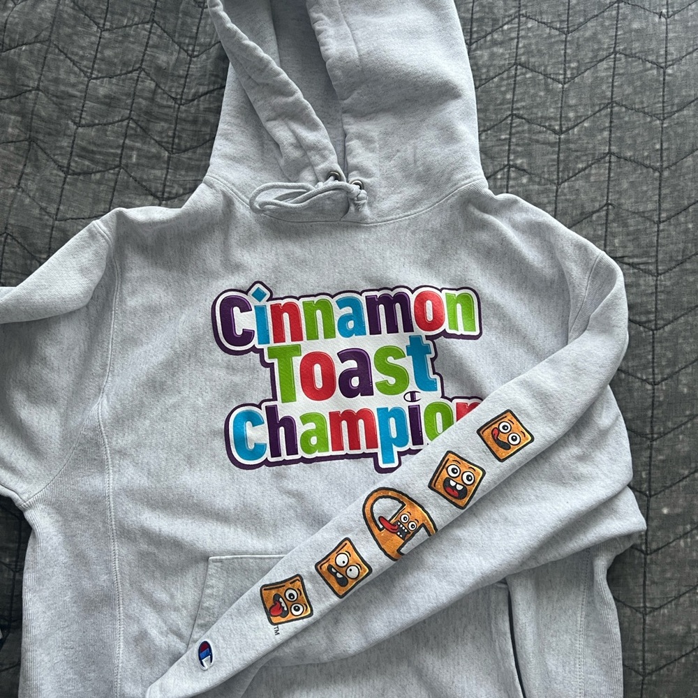 Champion Heather Gray Reverse Weave Hoodie